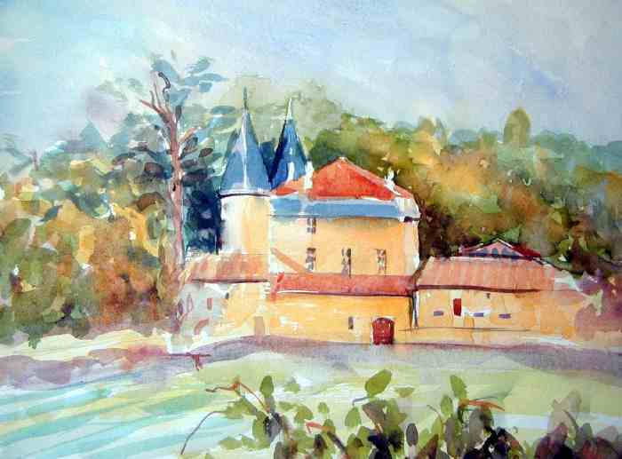 chateau des environs de Lyon